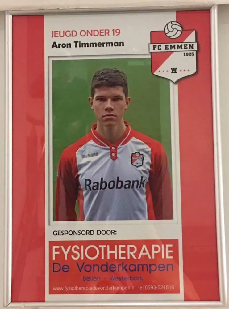 Fysiotherapie de Vonderkampen; Talent Sponsor FC Emmen O19